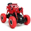 2.4G Creative Trick Suspension Drift Off-road Ruggedness Remote Control Car Charging Electric Toy Car Model Boy-green/red