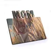 Blank Sublimation Frames Wooden Thermal Transfer Phase Plate MOM Personalized Gift Mother's Day Festival Frame 2021