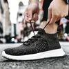 2020 marca tênis de corrida explosivo ultra leve resistente ao desgaste fundo voando tecido sapatos casuais respirável jogging masculino sneakersf6 preto branco