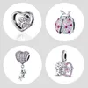 Womens Collection 925 Sterling Silver Charm Dreamcatcher Coffee Cup Airballoon Charms Beads Fit Pandora Bracelet Bangles With Original Box