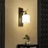 مصابيح الجدار الزجاجية الفاخرة الحديثة مصابيح غرفة المعيشة خلفية الديكور مصباح غرفة نوم ممر الأضواء الدرج الصلبة