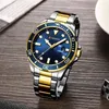 Curren Men Watch top Luxury Brand Negócio de Aço Inoxidável Quartz Mens Relógios Data Relógio Impermeável Relogio Masculino 210517