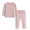 Geweldige Kinderen Kinderen Katoen Pyjama Set Jongens Meisjes Houndstooth Home Wear kleding Kinderen Slapen Pyjama 2-9Year 211109