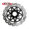 Arashi Front Brake Discs Rotors For Kawasaki ZZR-1100 1993 - 2001 1994 1995 1996 / ZZR-1200 2002 - 2005 2003 2004 Motorcycle CNC Brake Disk