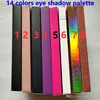 Märke 14 Färger Ögonskugga Palette Shimmer Matte Eye Shadow Skönhet Makeup 14 Färger Ögonskugga Palett Vattentät Högkvalitetsvärk