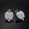 Designer di alta qualità signore orecchio gioielli marquise cluster cubic zirconia orecchini in pietra per regalo di Natale CZ295 210714