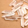 sakiewka!! Hurtownie 200g Małe punkty Clear Quartz Crystal Healing Mineral Healing Reiki Dobry Qylngn HairClippersShop 1327 V2