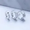 Novo estilo prateado anel elf elfo hip-hop anéis de alta qualidade jóias de jóias de moda whole253a