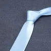 Groom Ties Men's Tie 8*145cm NeckTie Occupational solid color Arrow tie for Father's Day Men's business tie