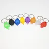 Mini LED ficklampa Keychain Portable Outdoor Pitys KeyRing Light Torch Key Chain Emergency Camping Lamp Ryggsäck