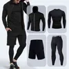 Ropa interior térmica de calidad superior de invierno para hombre, conjuntos de compresión, traje deportivo, sudor, ropa interior térmica de secado rápido, ropa para hombre 211108