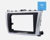 2din Car DVD Stereo Panel Radio Fascia för 2009 2010 2011 2012 2013 MAZDA 6 Dash Mount Plast Metal Ram Silver Black