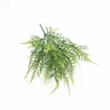 플라스틱 아스파라거스 고사리 인공 실크 꽃 시뮬레이션 아스파라거스 잔디 코사지 녹지 식물 홈 장식 결혼식 꽃