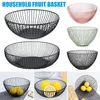 Kitchen Storage & Organization Fruit Holder Vegetable Basket Iron Wire Candy Biscuit Bowls Tray Food TY