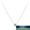 Ультрамодное ожерелье из стерлингового серебра 925 0.3 см / 0,4 см / 0,5 см Zircon ожерелье для женщин подарок летняя мода ювелирные изделия NK033 заводская цена цена экспертов.