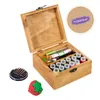 Sewing Notions & Tools ROSENICE Wooden Box Accessories Supplies Kit Workbox For Mending (Accessories With Random Color)