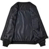 Jaqueta para homens estilo sólido cor moda slim-encaixe bombardeiro jaqueta masculina casaco de beisebol jaqueta de beisebol seção fina homens 211013