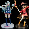 Aqua up desfile kono subarashii sekai ni shukufuku o megumin pvc figura de ação brinquedo sexy menina estátua adulto colecionável modelo bonecas x9027316