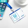 Reap Plastic Standard size 54*86mm Exhibition Cards ID Card Holder Name Tag Staff Business Badge Holder Office