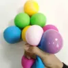 TRP Squish Squeeze Stressball Ballon Jouets Rainbow Push Anxiété Soulagement Du Stress Autisme Fidget Jelly Squishy Squeezy Balles De Décompression H52XZYI