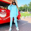 Women Tracksuits Jogging Suit Streetwear Thermal Warm Windproof Running Walking Sportswear Backwards Long Zipper Hoodies Sweatpants Two Piece Sets