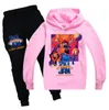 Clothing Sets Children Clothes 2021 Autumn Kids Fashion SPACE JAM 2 Cartoon Baby Girls Outfits Teenagers Boys Sports Suit6480728