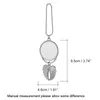 CHEAU SUBLIMATION DÉBILATION DÉCORATIONS DE L'ORNAMENT PARTI PERVIR les ailes d'ange forme vierge à chaud Transfert Printing Pendentif Keychain Keyring Auto Interior Decoration JY0852