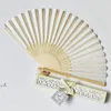 personalized wedding fans