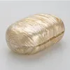 Evening Bags Eye Acrylic Pearl Marble Clutch Woman Personality Wedding Party Prom Handbags Purses Unique Chain Shoulder Bag