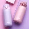 Tasse colorée de 320ml, tasse sous vide en acier inoxydable 304, bouteille thermos pour bébé, bouteille isolée pour l'eau, Thermo pour enfant