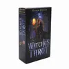 O moderno Witch Tarot Deck Guidebook Cartão Jogo Magic Divination Divination