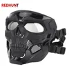 Caschi da ciclismo Paintball Skull Skeleton Mask Tattico integrale con casco di protezione per gli occhi PER il gioco