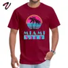 Miami Vice Round Collar T-Shirt Labor Day Custom Tops T Hate Sleeve est Milan schwarz Kleidung Herren 210629