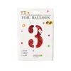 Mercato dei palloncini Palloncino con numeri da 32 pollici 09 Numeri Palloncini decorativi in foglio di alluminio Decorazioni per feste di compleanno di nozze7778782