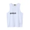 5 Colors Men Women Vests T-Shirts Simple Letter Print Unisex Shirts Summer Sleeveless Breathable Couple Vest Garment