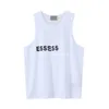 5 Colori Uomo Donna Gilet T-Shirt Semplice Lettera Stampa Camicie Unisex Estate Senza Maniche Traspirante Coppia Gilet Indumento