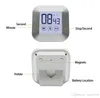 Timer da cucina digitale LCD touchscreen Pratico timer da cucina Conto alla rovescia Conto alla rovescia Sveglia da cucina (senza batteria) RRD7532