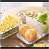 Jars Housekeeping Organization Gardensaving Space Home Drain Storage Box With Lid Fridge Organizer Fruit Vegetable Transparent Rec Double Se