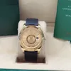 Moda clásica Reloj de pulsera mecánica completa Tamaño 41mm Espejo de zafiro Correa de goma Función impermeable hombres como el regalo