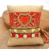 Shinusboho женский Mikeuki злой браслет красный турецкий глаз Pulseras Mujer Moda 2020 хрустальные украшения повязки