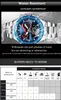 Fashion Mens Horloges Roestvrij staal Sport Analoog-Digital Blue Quartz Automatisch Horloge Mannelijke Montre de Luxe