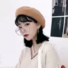 Новый дизайн Polo Hat Happy Red Bearet Hat Фотографии купольных колпачков падение доставки Unif Beret