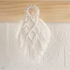 Oggetti decorativi Figurine Macrame Maniglia per porta Altalena Corda Appeso a parete Decor colorato per Boho Nordic Home Camera da letto Decorazione Suppl per feste