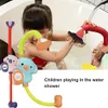 Favor Electric Cartoon Shower Elephant Water fog Toys Crane Bathroom Educative Play Game For Kids Children