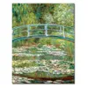 Claude monet peinture lis liles toivas mur art peinture imprimé décoration intérieure toile de peinture de peinture