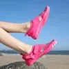 스니커즈 남성 여성 맨발의 해변 물 신발 연인 야외 낚시 수영 자전거 빠른 건조 아쿠아 신발 Zapatos de mujer 211130