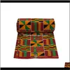 Binta Real Wax 6 Yards African Fabric for Handswing Seleing ملابس الملابس إسقاط تسليم البوليستر أنقرة 1VUJG