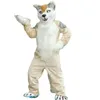 Stage Performance Fox Dog Mascot Costume Halloween Christmas Fancy Party Cartoon Character Outfit Suit Adult Women Men Dress Carnival Unisex Adults