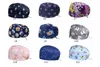 New Cotton operating room hat printing hat sweat-absorbent pet hospital work hat nursing scrubs cap