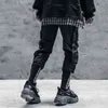 Japanische Mode Jogginghose Streetwear Cargo Hosen für Männer Band Taschen Jogger Techwear Herren Hosen Hip Hop 211108